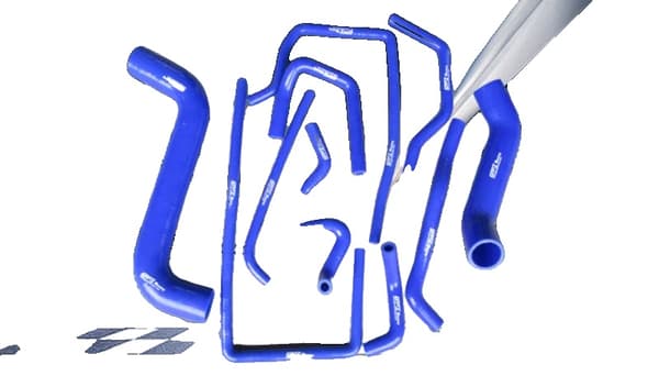 Siliconradiator slang, Hög hållbarhet, Förbättrad prestanda,Blå