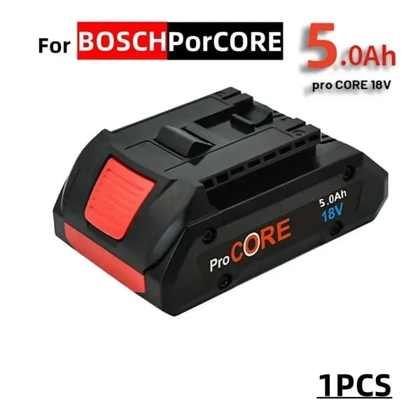 Erstatningsbatteri, Lithium-Ion, 18V Kompatibilitet,18V-c, 5.0AhX1