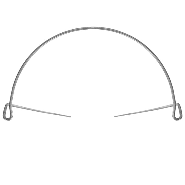 Växtstöd, Metall, 100 cm Höjd, 30 cm Basdiameter, Rund Form, Kantstöd