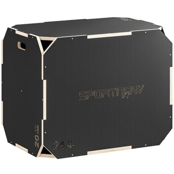 Plyo Box, 3-i-1 Design, Antislip Yta,50*90cm