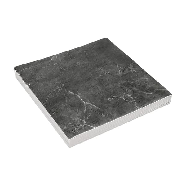 Gulvfliser, Peel og Stick, Vandtæt Design,sort