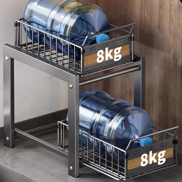 Förvaringskorg, Utdragbar Design, Hög Lastkapacitet,1PC