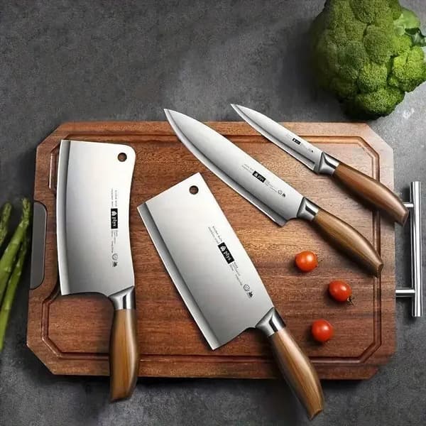 Skärkniv, Rostfritt Stål, Miljövänlig Design,6 bitars set