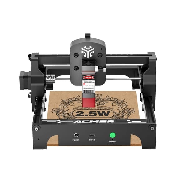 Mini Lasergravyr, Kompakt Design, Mångsidig Materialkompatibilitet,2.5W
