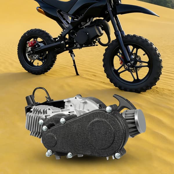 Motor, 2-takt, luftkylsystem,Silver