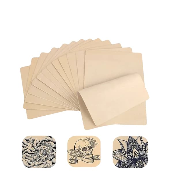 Tatueringsövningshud, Dubbel Sidig Användning, Realistisk Upplevelse,10PCS