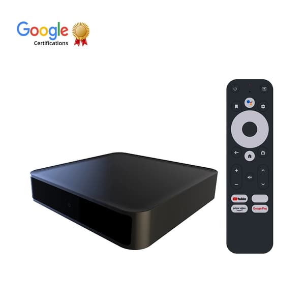 Streaming Medieafspiller, 4K Opløsning, Android 12 Operativsystem,A-2Gb+32Gb