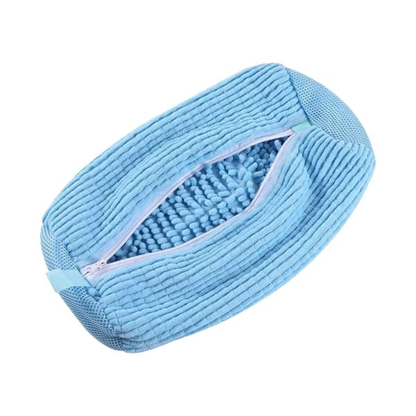 Sko Vaskepose, Støjdæmpning, Holdbart Design,2PCS Blå