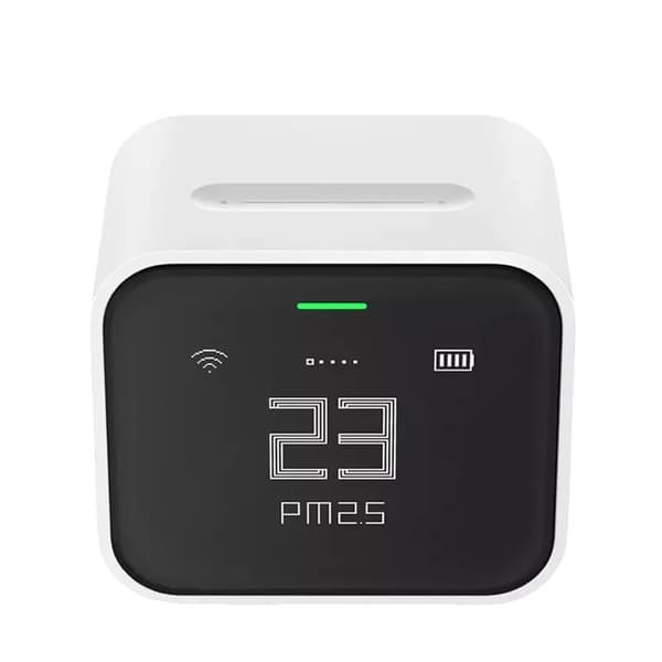 Luftkvalitetsmonitor, 5-i-1 sensor, kompatibel med smart home,1Pcs