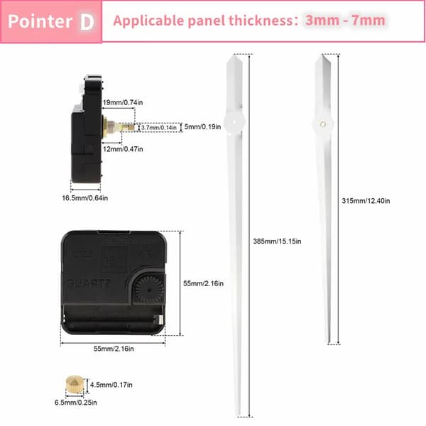 Urmekanisme, Stille Drift, Nem DIY Installation,Pointer D