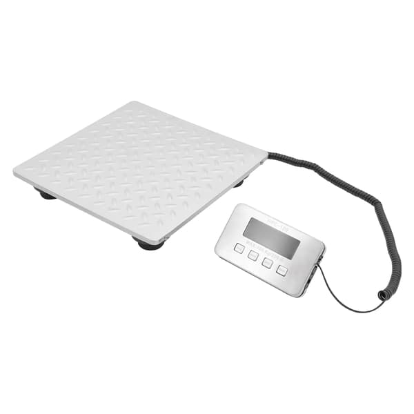 Postvåg, LED-display, 100 kg kapacitet,Silver