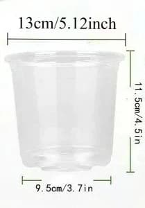 Blomkruka, Multi-Kruka Set, Optimal Dränering,13X 9.5X11.5cm