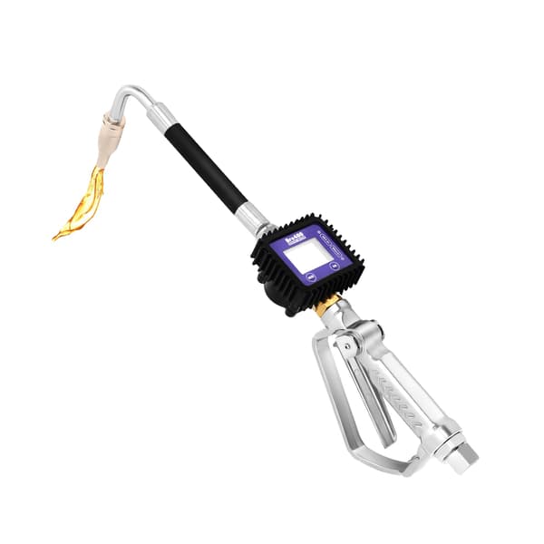 Fluiddispenser, Digital LCD-mätare, Noggrann mätning,svart