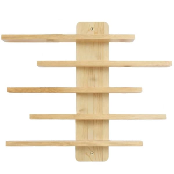 Displayhylde, Moderne Trædesign, Væghængt,TT2323635