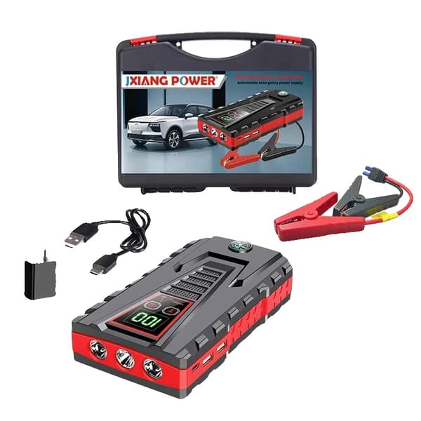 Bil Jump Starter, 6000mAh Kapacitet, 5000A Toppström, 6000mah(Simple)
