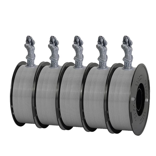 3D Filament, Hög Hastighet PETG, 1.75mm Diameter, PETG Grå
