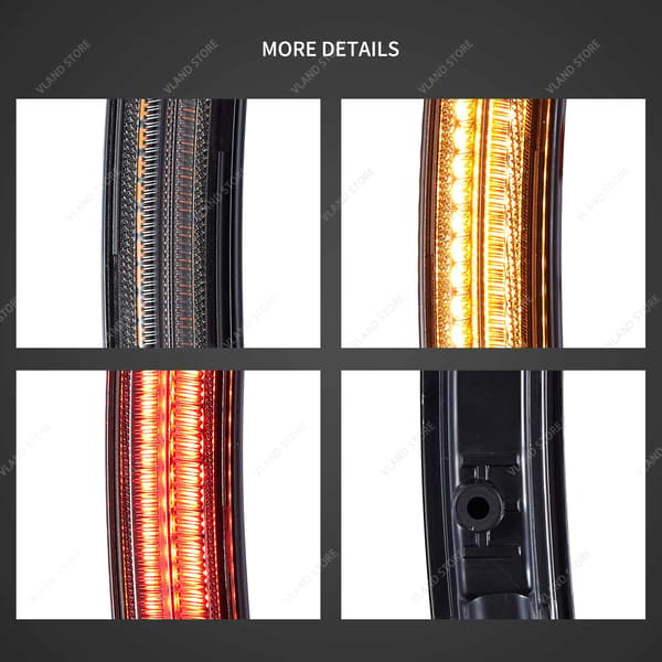 Side Marker Lys, LED Belysning, Plug & Play Installation,To par