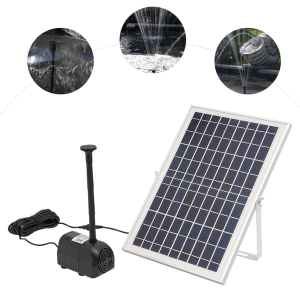Solfontän, Hög Effektivitet, Miljövänlig Design,220V, EU