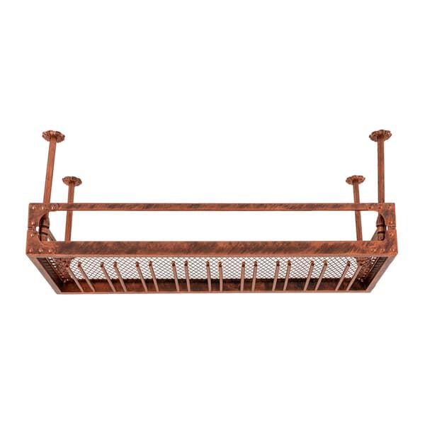 Flydende Hylde, Justerbart Design, Elegant Vin Display,Brun