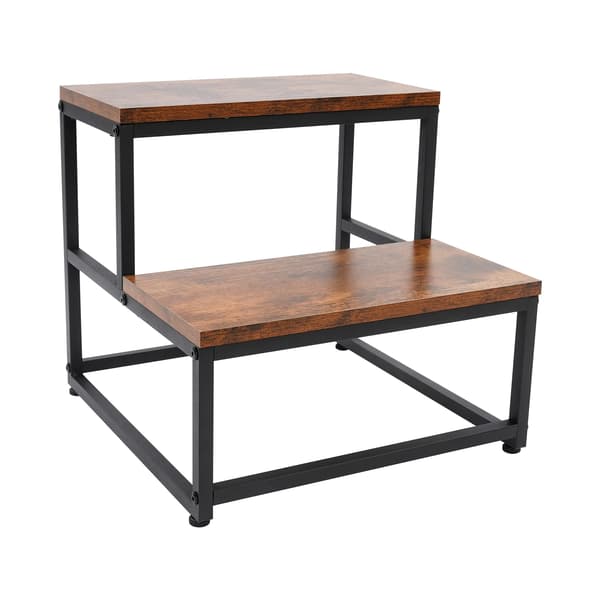 Trappefod, 2 trin, robust design,Brun