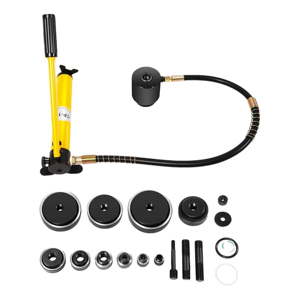 Hydraulisk Stanskit, 10 Stansstorlekar, Hög Effektivitet,Gul