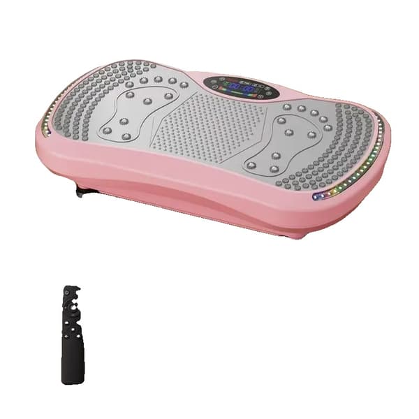 Vibrationsplatta, 200 Intensitetsnivåer, LED-display,Rosa