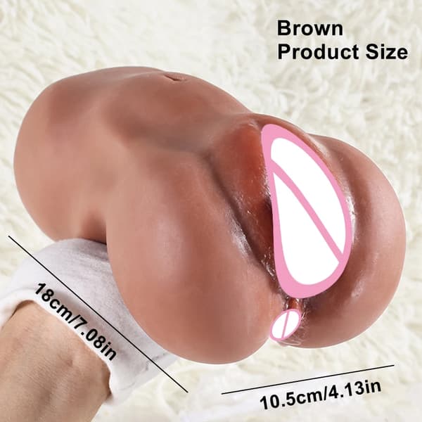 Masturbator, Silikone Materiale, Manuel Kontrol,Manuel Legetøj B
