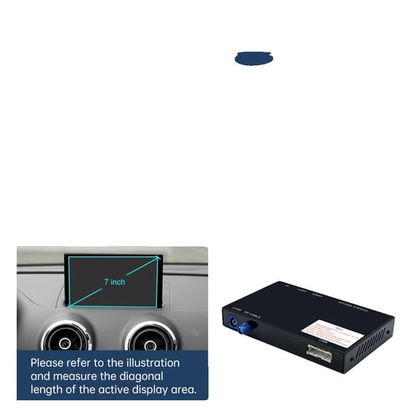 Trådløs Carplay Decoder, Understøtter Smartphone Integration, Universel Bilfunktionalitet,Oem 5.8 6.3 7tommer