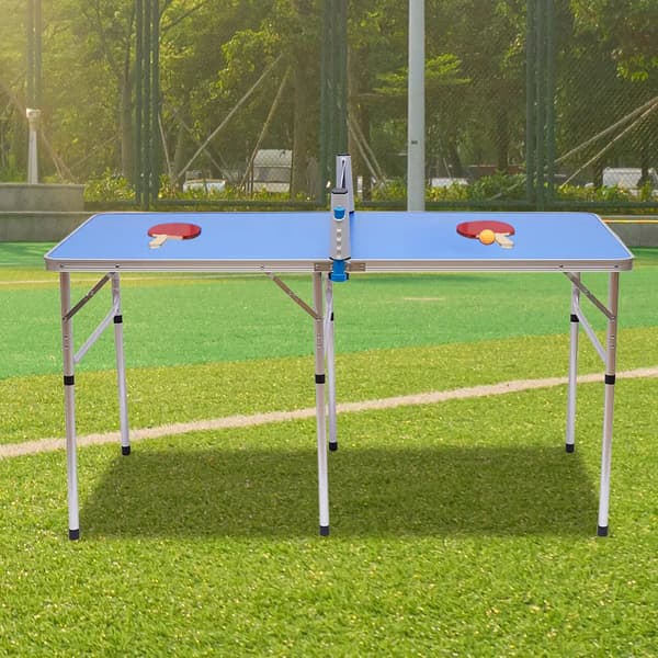 Bordtennisbord, Nem montering, Holdbar konstruktion,Blå