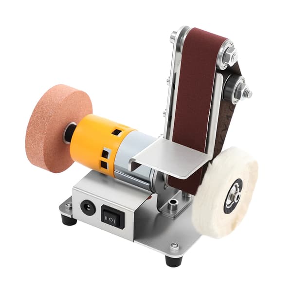 Mini Bältslip, 9000 RPM Hastighetskontroll, Hållbart Rostfritt Stål,Silver