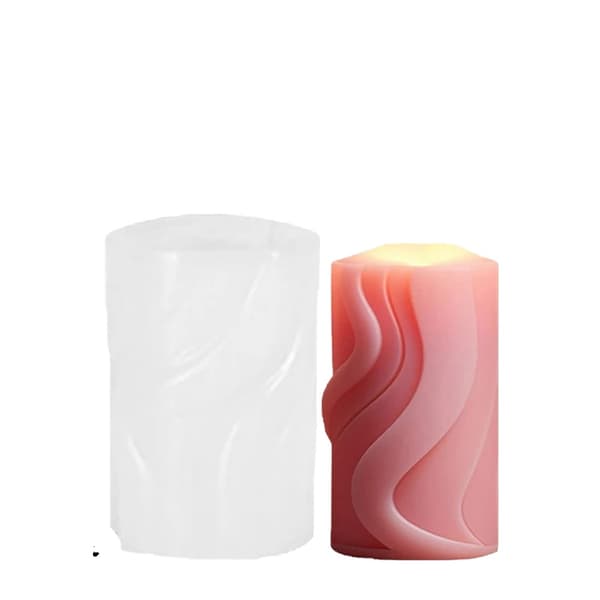 Ljusform, Vågformad Design, Silikonmaterial,ZY-G-762-1
