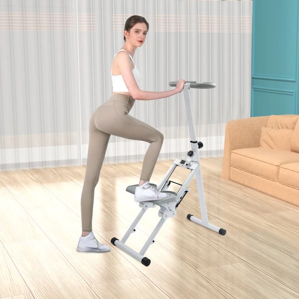 Trappmaskin, Justerbart Motstånd, Halkfria Pedaler,VIT