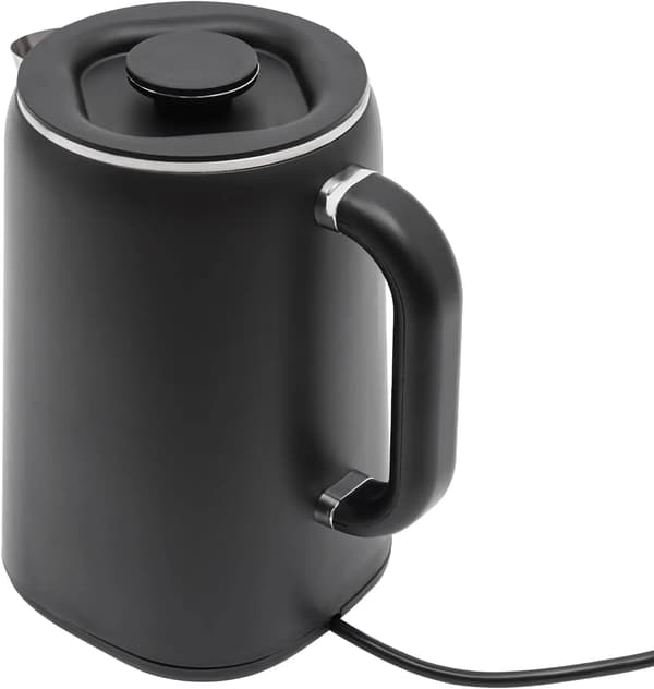 Elkedel, 1,7 liter, 1500 watt, 5 temperaturindstillinger, rustfrit stål, LED-display
