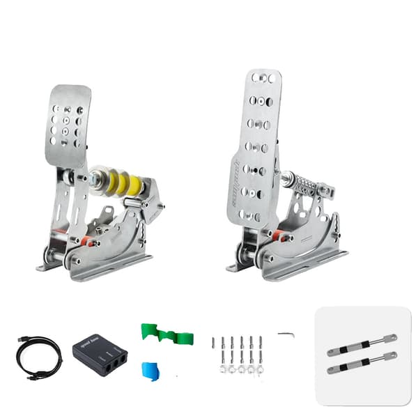 Sim Racing Pedaler, Lastcellteknik, Hållbar Konstruktion,UT-P2-H2