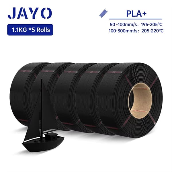 3D-printer filament, alsidig anvendelse, høj sejhed,PLA PLUS(N) 5BLACK