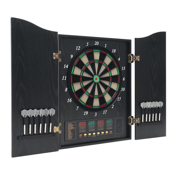 Elektronisk Dartskive, Automatisk Scoring, LED Fremhævningsdisplay,EU stik