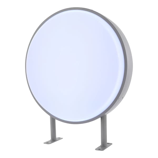 LED Lysboks, Dobbelt-Sidet Design, Energi Effektiv,hvid
