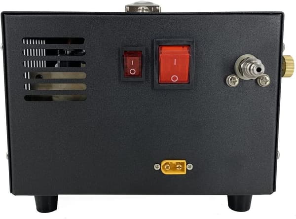Ilmakompressori, 4500 PSI, LCD-näyttö,Musta