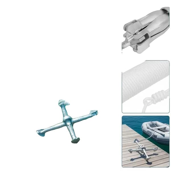 Foldbar Anker, Formbart Jern, Bærbart Design,Argent