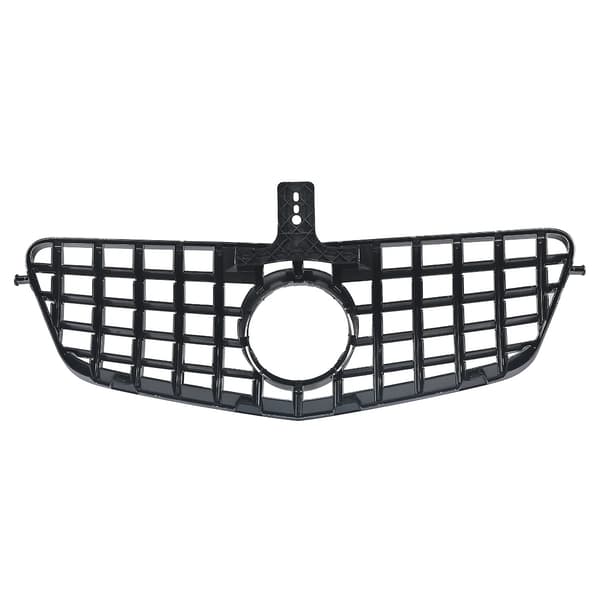 Frontgitter, Passer til Mercedes E-Class W212 2009-2013, Direkte Erstatning,Glans Sort