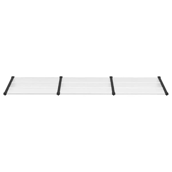 Dörrmarkis, Polykarbonatkonstruktion, Väderbeständig,Klar
