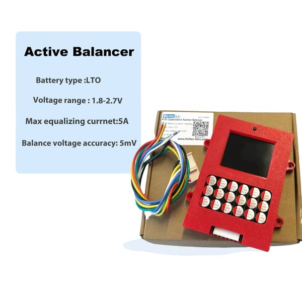 Batterijämnare, Aktiv Balanseringsteknik, Stöder Flera Spänningar,6S LTO Balancer