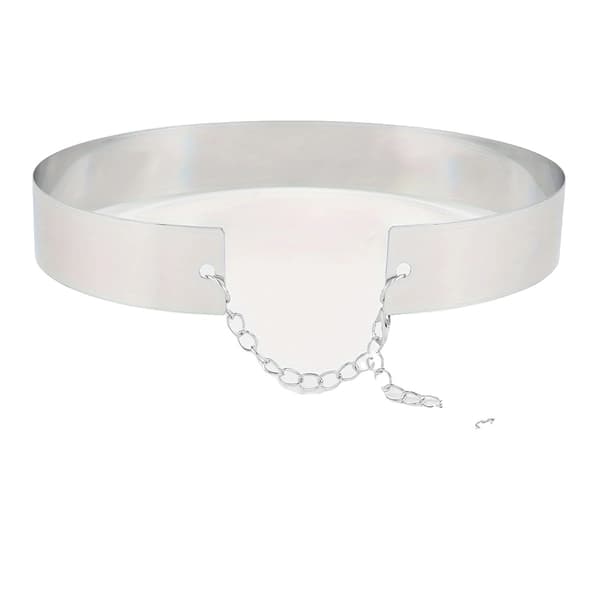 Midjerep, Justerbar Passform, Modernt Design,65cm, silverig-F324-4