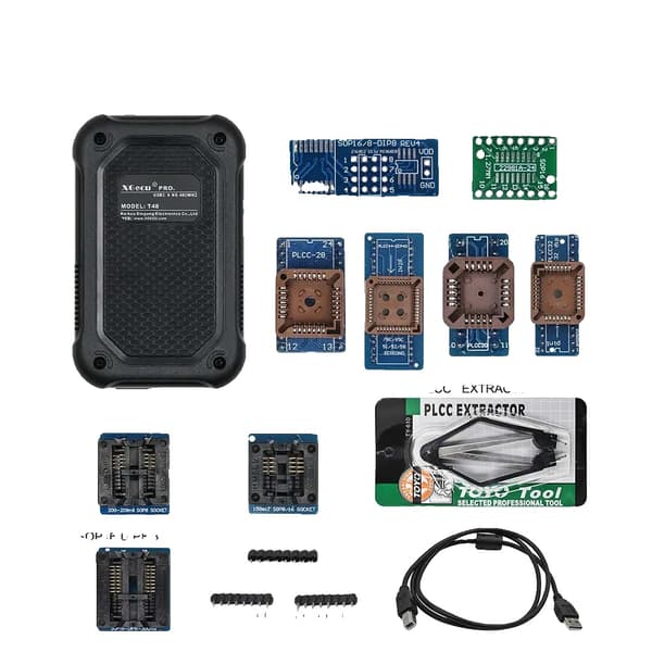 Universel Programmer, Flere Adaptermuligheder, Hurtig Behandlingshastighed,T48 10 Adaptere