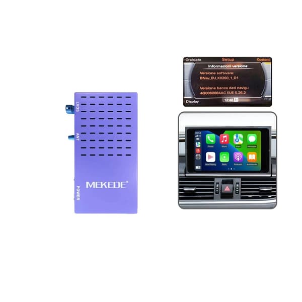 Dekoderlåda, Trådlös CarPlay, Android Auto Retrofit Kit,LA9-AU3G