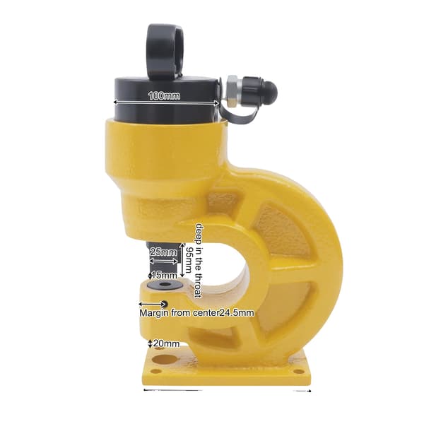 Hydraulisk Stansmaskin, 31T Stanstryck, Mångsidig Kompatibilitet,GUL