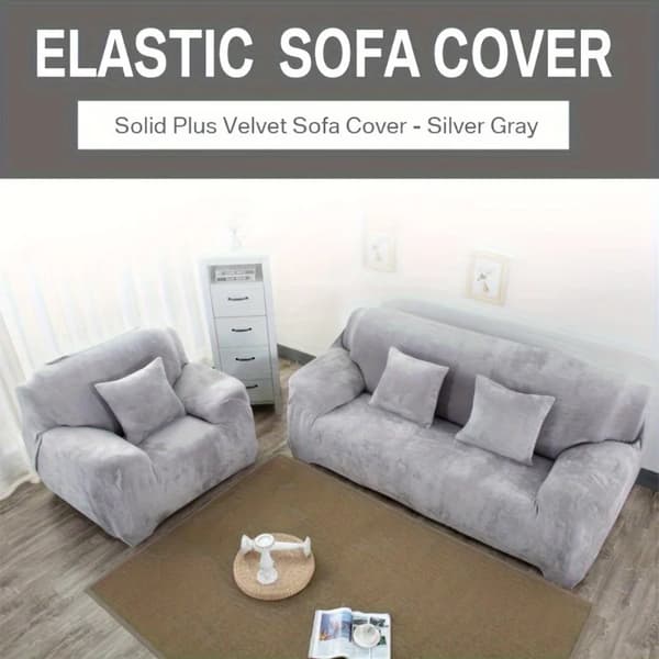 Sofaovertræk, Polyester, Passer til 1-4 Sæders Sofaer, Skridsikker Design, Maskinvaskbar, Moderne Stil