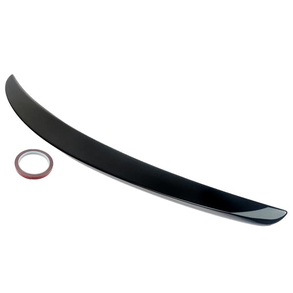 Bagagerumslipspoiler, ABS-plastik, direkte erstatning,Glans Sort