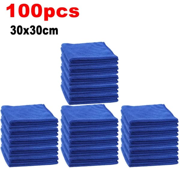 Rengøringsklude, Ultra-Bløde, Hurtigtørrende,100PCS
