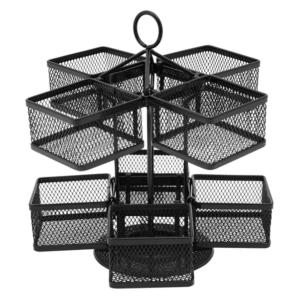 Teebag Organizer, 2 niveauer, 360° roterende design,sort
